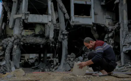 استمرار القصف وقطع المساعدات عن غزة