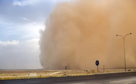 مديرية  الأمن العام  تحذر من الأجواء الخماسينية والمغبرة