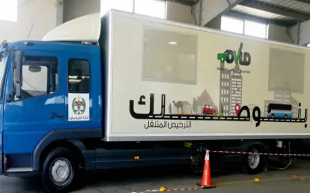 الترخيص المتنقل ببلدية برقش في إربد الأحد