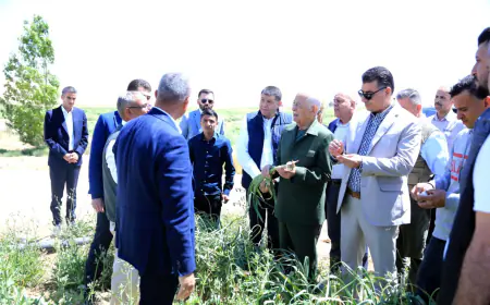 رئيس الديوان يتفقد مشاريع مبادرات ملكية زراعية في معان والعقبة
