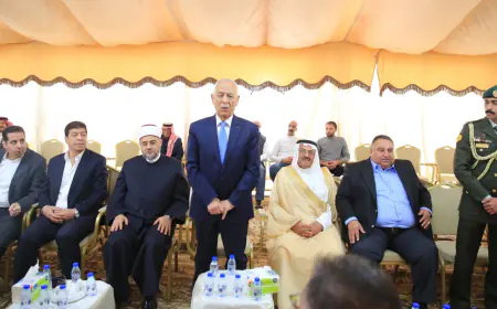 مندوبا عن الملك وولي العهد..العيسوي يعزي عشيرتي الموالي والعوايشة