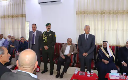 مندوبا عن الملك وولي العهد...العيسوي يعزي عشائر الخضير والسلايطة والحجاج والخزاعلة والحتاملة