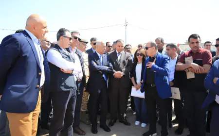 العيسوي يتفقد مشاريع تنموية في محافظة الزرقاء