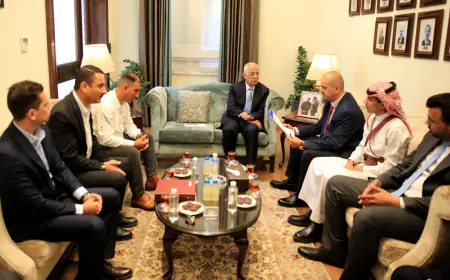 العيسوي يلتقي وفدين من أبناء عشيرة لحلوح ومن شباب معان