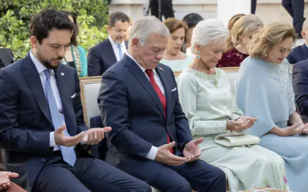 الملك وولي العهد يحضران عقد قران الأميرة عائشة بنت فيصل