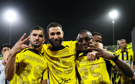 العميد يحسم اللقب.. الاتحاد بطل دوري روشن السعودي للمرة الـ14