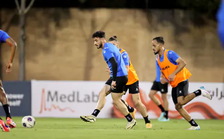 منتخب النشامى يبدأ تدريباته في عمان