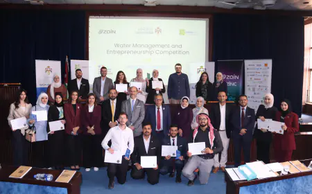 زين ترعى هاكاثون ريادة الأعمال وإدارة المياه بالتعاون مع المجلس الأردني للأبنية الخضراء