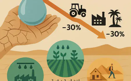 الفرجات يكتب: الأردن.. إستراتيجية عشرية نحو قطاعات تنموية بالحد الأدنى من المياه