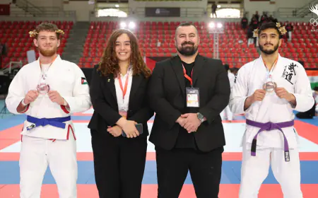 المنتخب الوطني للجوجيتسو يحصد 11 ميدالية في بطولة آسيا