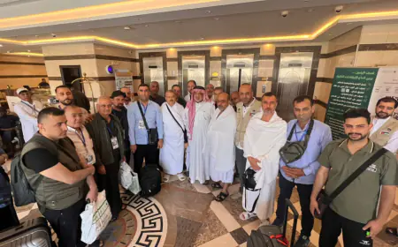 البعثة الإعلامية الأردنية تصل المدينة المنورة لتغطية مناسك الحج