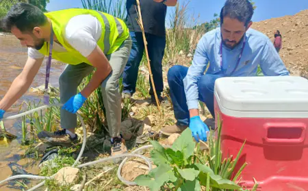 وزير البيئة يوجه بمتابعة مجرى سيل الزرقاء وأخذ عينات  لغايات فحصها للتأكد من سلامته