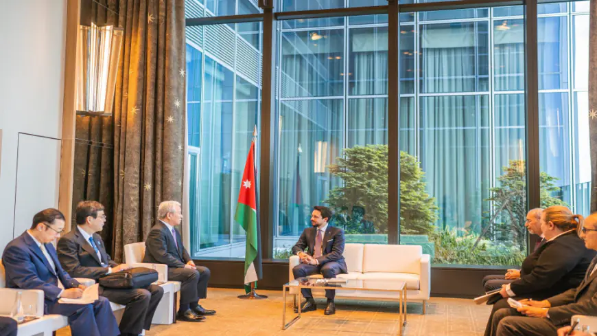 ولي العهد يبحث توسيع التعاون في المجالات الاقتصادية والتنموية مع جايكا