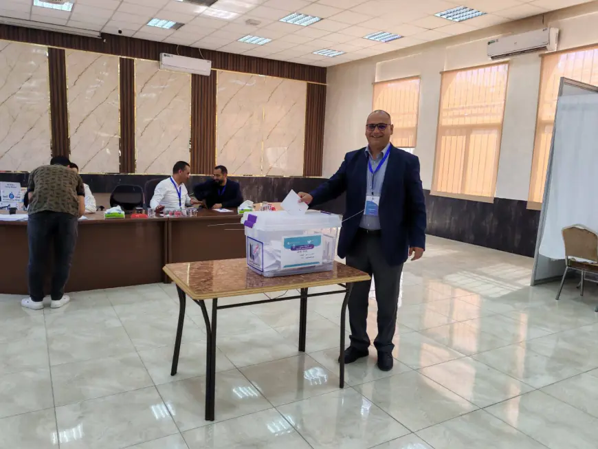 انطلاق انتخابات نقابة المهندسين (صور)