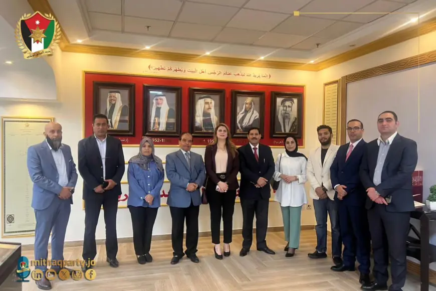 الميثاق الوطني : لجنة الثقافة الحزبية والوطنية تزور المكتبة الوطنية