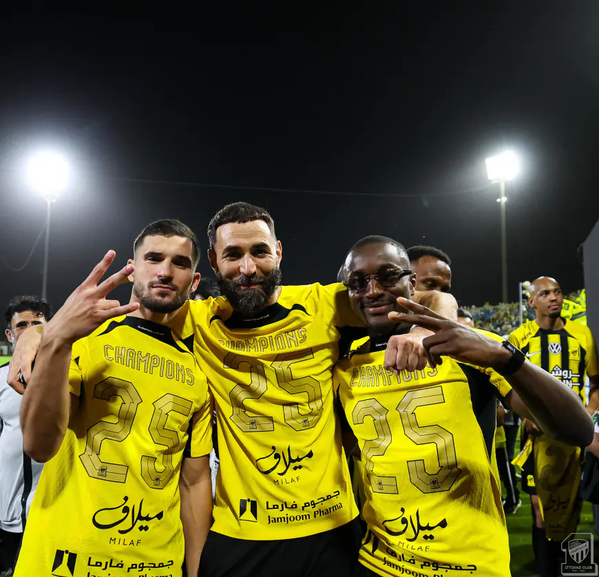 العميد يحسم اللقب.. الاتحاد بطل دوري روشن السعودي للمرة الـ14