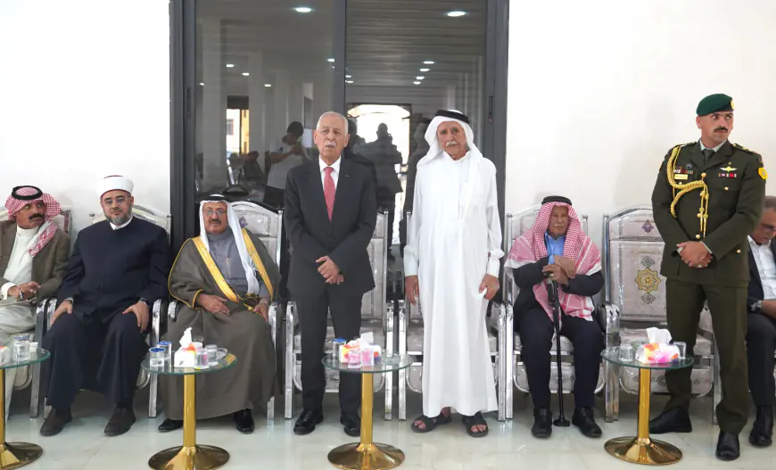 مندوبا عن الملك وولي العهد...العيسوي يعزي عشيرتي الخريشا والمجالي