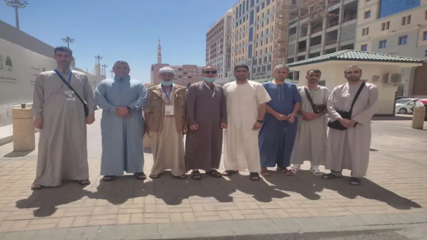 بعثة حج القوات المسلحة الأردنية/50 تصل المدينة المنورة