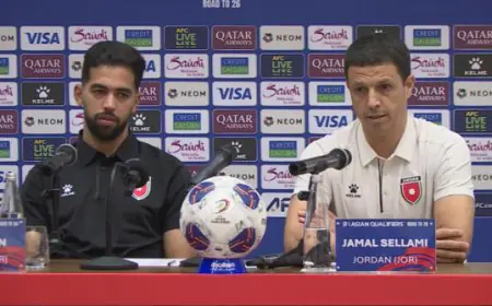 السلامي: مواجهتنا مع عُمان مهمة وليست حاسمة  ونحن جاهزون لتحقيق الحلم