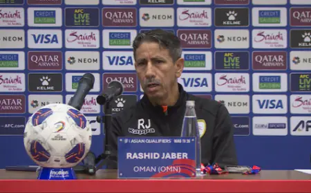 مدرب المنتخب العُماني: مبارتنا مع الأردن ليست سهلة
