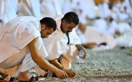 حجاج البعثة الأردنية يتجهون إلى مزدلفة مغادرين عرفات