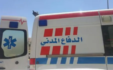 الدفاع المدني يخمد حريقًا في ساحة خارجية تحتوي على مواد بلاستيكية في محافظة إربد