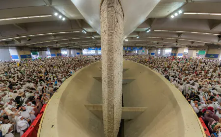 أول أيام التشريق..الحجاج يواصلون رمي الجمرات