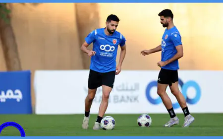 منتخب النشامى يواصل تحضيراته  لمواجهة العراق