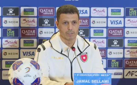 السلامي : مباراتنا أمام العراق مهمة واللاعبون الأكثر جاهزية هم من سيلعبون