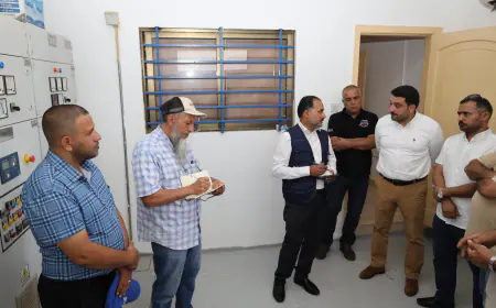 أمين عام سلطة وادي الأردن يتفقد مشاريع التزويد المائي ويؤكد دعم المزارعين (صور)