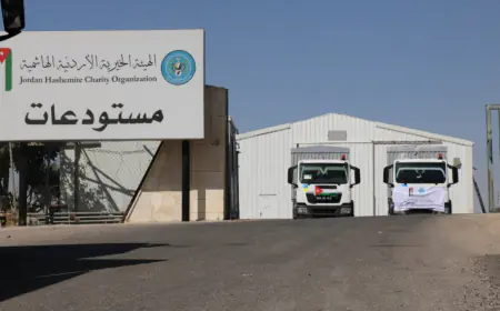 قافلة جديدة للمساعدات الإنسانية تنطلق من الهيئة الخيرية لدعم أهالي غزة