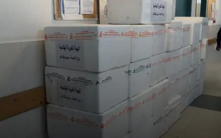 الأردن يرسل شحنة من وحدات الدم إلى قطاع غزة