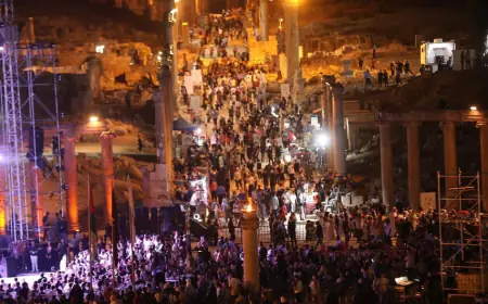 مسرحا أرتميس والصوت والضوء وشارع الأعمدة.. ثلاثية الفرح الأردني في جرش 2025