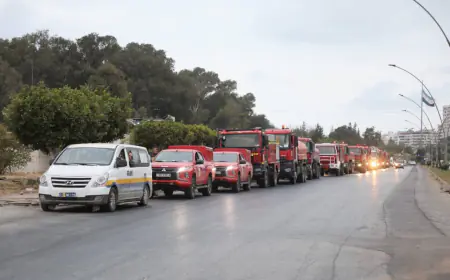 عودة فرق الإطفاء الأردنية بعد مشاركتها بإخماد حرائق الساحل السوري