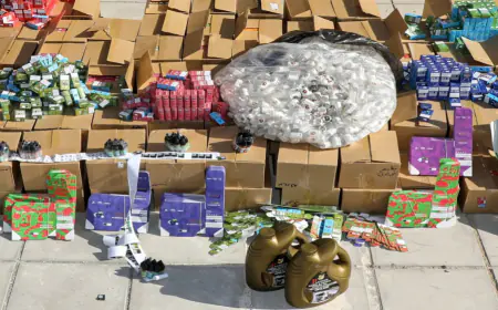 ضبط 30 ألف عبوة (جوس تدخين) مقلدة