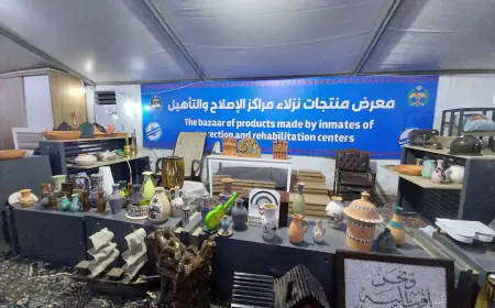 إدارة مراكز الإصلاح والتأهيل تشارك بمهرجان جرش بخيمة لعرض منتوحات نزلاء المراكز 