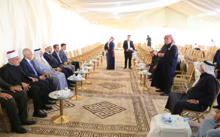 مندوبا عن الملك وولي العهد.. العيسوي يعزي بوفاة النائب الأسبق الشهوان