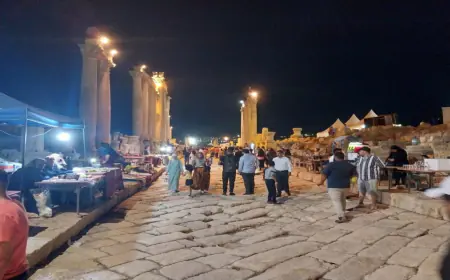 450 مشاركا يعرضون منتجاتهم في مهرجان جرش