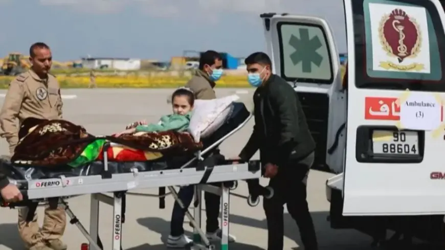 وصول الدفعة الـ 7 من الأطفال المرضى من قطاع غزة إلى الأردن لتلقي العلاج