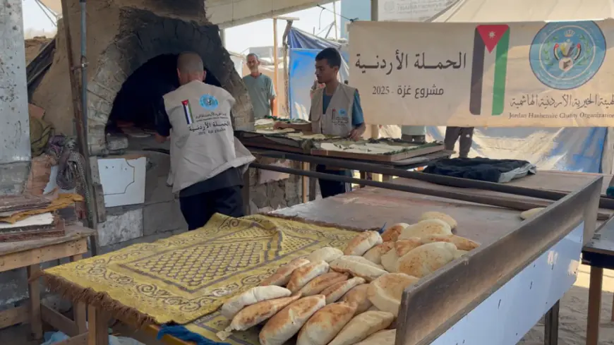 استمرار عمل المخابز الأردنية شمال وجنوب قطاع غزة
