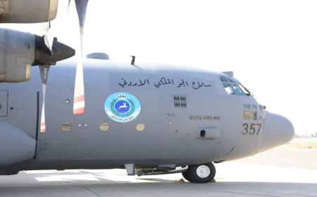 الأردن يُنفذ 7 إنزالات جوية على غزة تحوي 61 طنا من المساعدات بمشاركة دول عدة (صور)