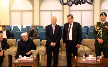 العيسوي يعزي  الزعبي  والأمير والمعادات والدلاهمة