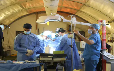 المستشفيات الميدانية الأردنية في غزة والضفة الغربية أجرت 20,721 عملية