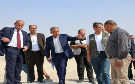 رئيس الوزراء يبدأ جولة تفقدية في الكرك