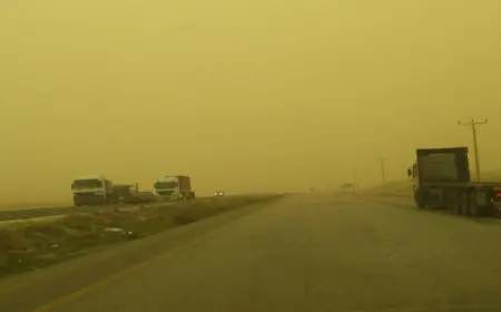 انحسار الغبار شرق عمّان وتحذيرات من موجة حارة وعدم استقرار جوي