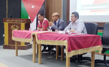 جلسة تعريفية بجائزة الحسين بن عبدالله الثاني للعمل التطوعي في لواء الطيبة