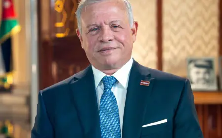 جلالة الملك يؤكد لماكرون رفض الأردن التصريحات الإسرائيلية حول رؤية (إسرائيل الكبرى)