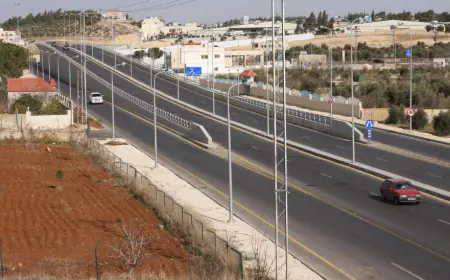 الأشغال: انطلاق مشروع صيانة 6 طرق رئيسية في إقليم الوسط
