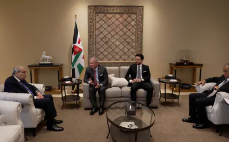 الملك يستقبل رئيس الوزراء اللبناني ويؤكد دعم الأردن الكامل للأشقاء اللبنانيين