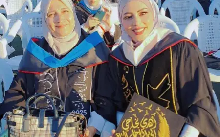 تهنئة للمربية نيران عبيدات والدكتورة عاتكة عبيدات